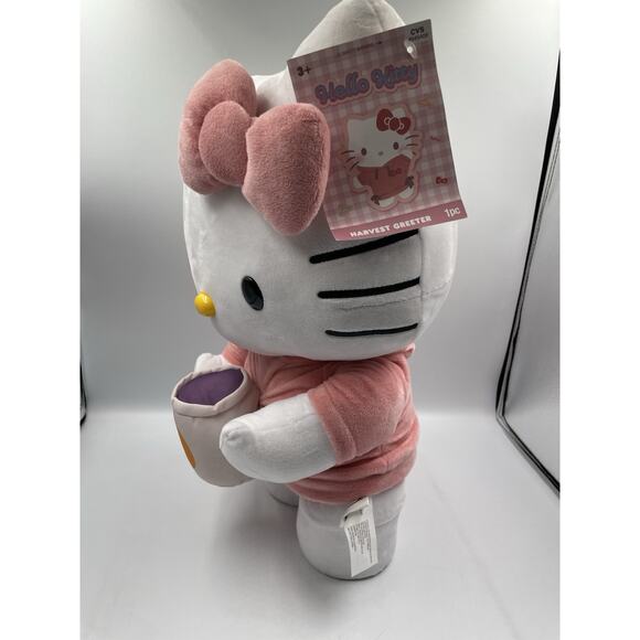 Hello Kitty Fall Harvest Pumpkin Spice Coffee Greeter 2025 🎃 - Picture 4 of 10